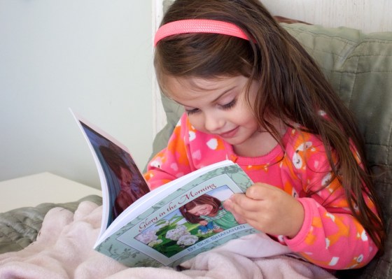 My "Glory in the Morning" is Kendall's favorite book.